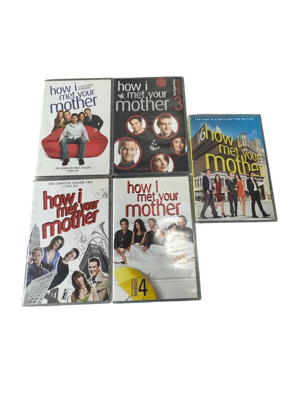 How I Met Your Mother DVD Series Season One- Four & Six